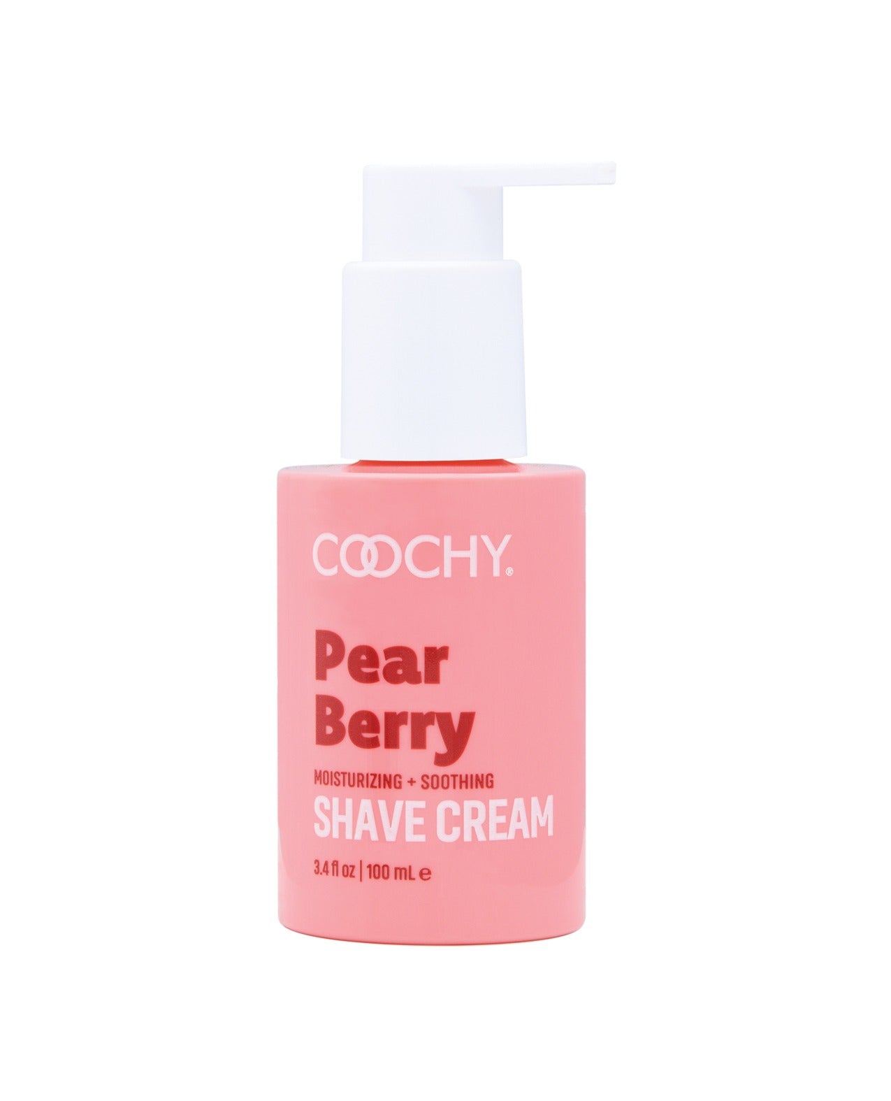 Coochy Pear Berry Shave Cream for Bikini Line Care 3.4 Oz