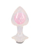 Carica l'immagine nel visualizzatore Galleria, Plug anale gioiello Booty Bling in silicone traslucido con base svasata
