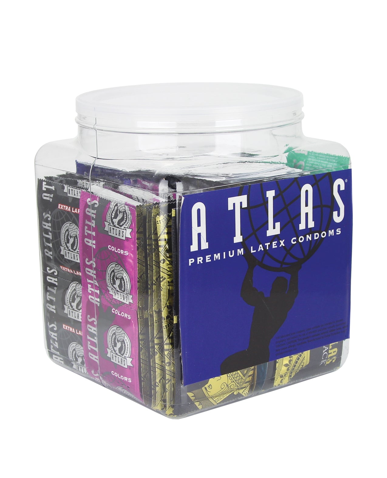 Atlas Condoms Assorted - Bowl of 144