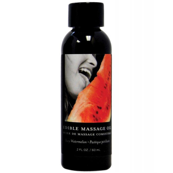 Aceite de masaje comestible Earthly Body - 2 oz Sandía