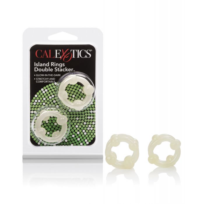 Island Rings Apilador Doble - Brillo