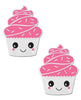 Lataa kuva gallerian katseluohjelmaan, Pastease Cupcake Glittery Frosting Nipple Pastie - White O/S
