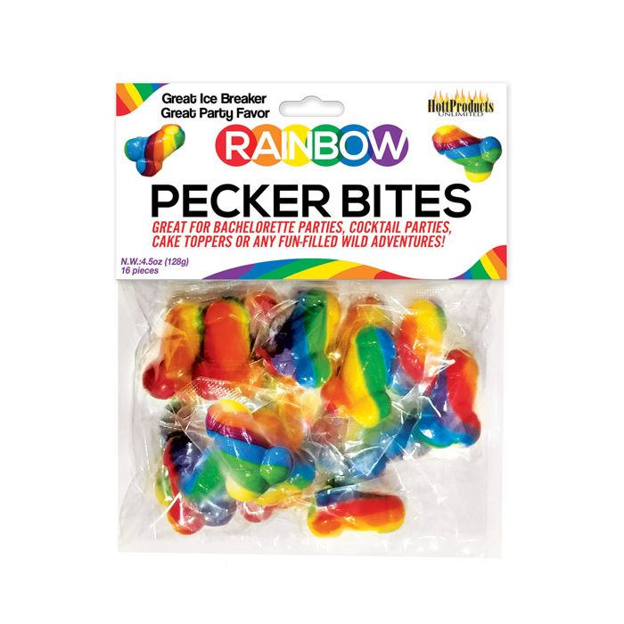 Rainbow Pecker Bites Candies Premium Hott Products Assortment