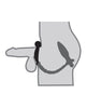 Cargue la imagen en el visor de la galería, Colección de Fantasía Anal Ass Kicker con Anillo para el Pene - Negro
