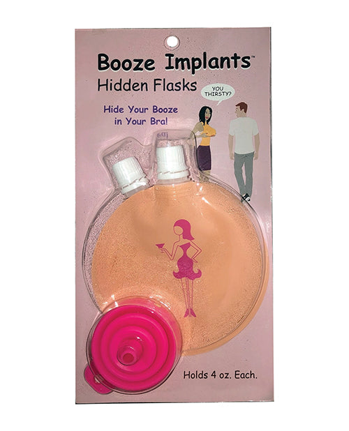 Implanturi de alcool Sticla ascunsă - 4 oz fiecare