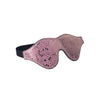 Załaduj obraz do przeglądarki galerii, Spartacus Blindfold w/Leather - Pink Snakeskin Micro Fiber
