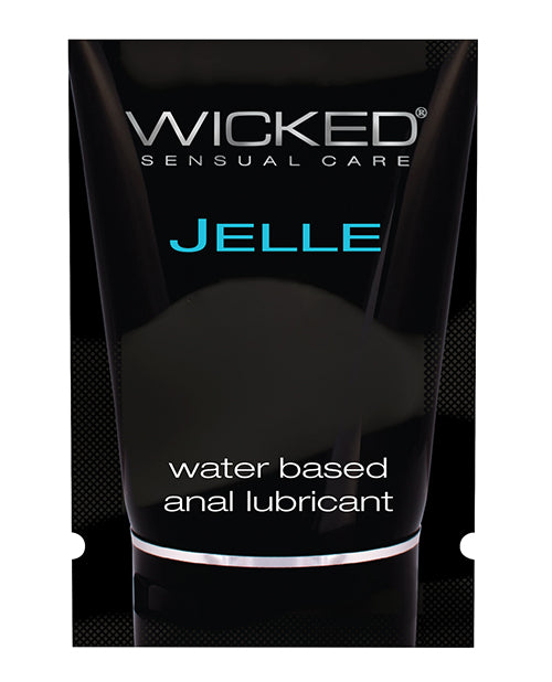 Wicked Sensual Care Jelle Water Based Anal Lubricant - .1 oz Fragrance Free Wicked Sensual Care Jelle Water Based Anal Lubricant - .1 oz Fragrance Free