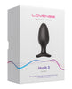Bild in den Galerie-Viewer laden, Lovense Hush 2 2.25" Analplug - Schwarz
