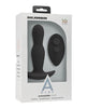 Indlæs billede i gallerifremviser, A Play Expander Rechargeable Silicone Anal Plug w/Remote - Black

