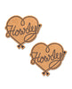 Ladda bilden i Galleri Viewer, Pastease Howdy Rope Heart - Tan O/S
