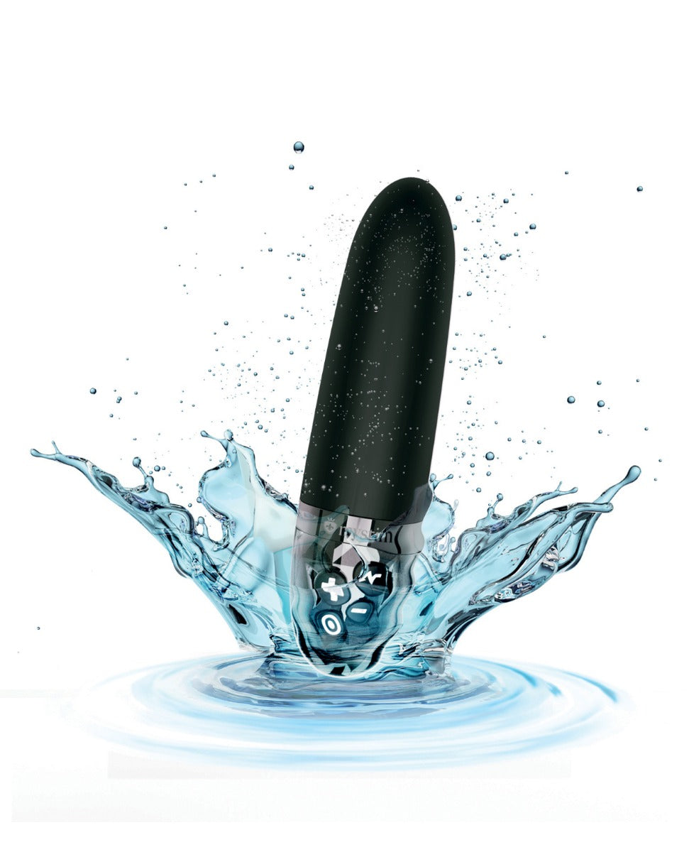 Mystim Sleak Freak eStim Straight Vibrator - Black