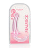 Bild in den Galerie-Viewer laden, Shots RealRock Crystal Clear 6" Strapless Strap-On - Pink
