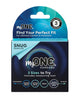 Load image into Gallery viewer, My One Snug Sampler Condoms - Pack of 3
