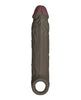 Cargue la imagen en el visor de la galería, Shaft Flexskin Liquid Silicone 7.8&quot; Vibrating Sheath - Mahogany
