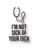 Cargue la imagen en el visor de la galería, Pegatina Sick Dick Naughty - Paquete de 3
