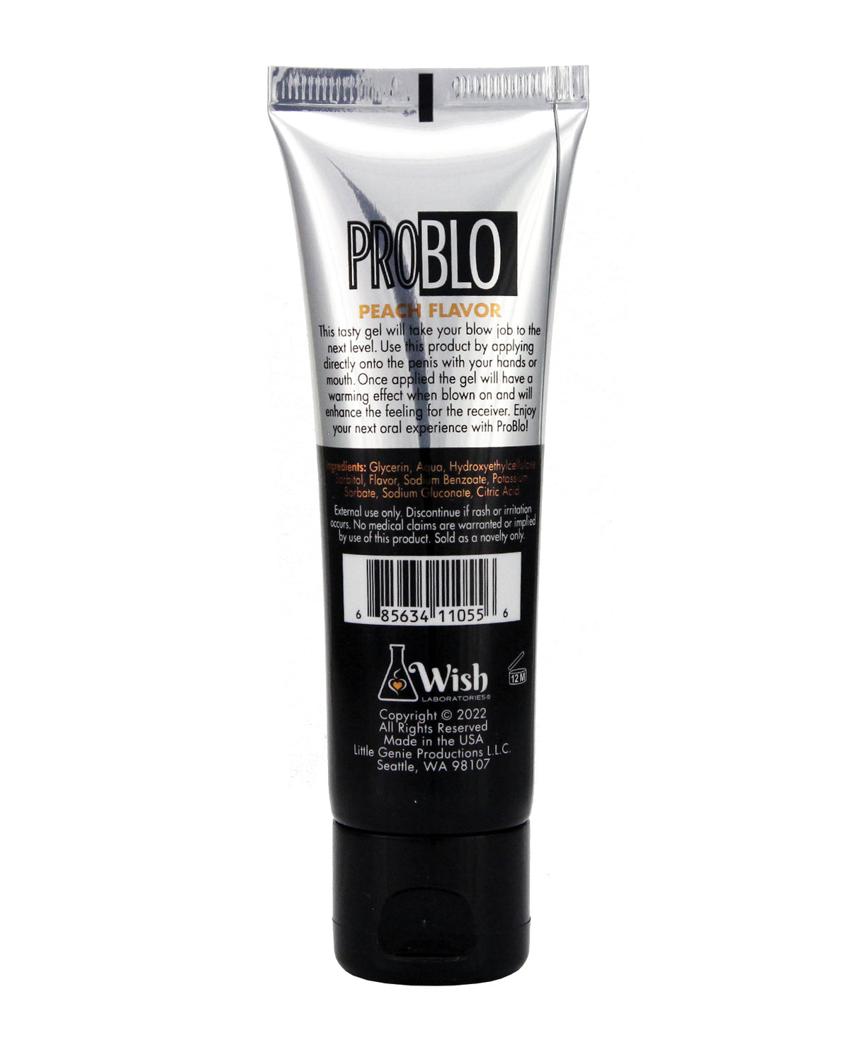 Gel Oral Pro Blo para Placer - Durazno