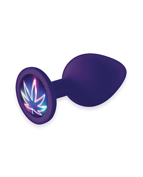 Apelurile de fund 9's Neon Leaf Plug - Mov