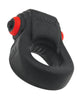 Cargue la imagen en el visor de la galería, Hunkyjunk Revring Cock Ring w/Vibe - Tar w/Red Vibe

