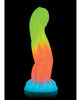 Carica l'immagine nel visualizzatore Galleria, Creature Cocks Tenta-Glow-in-the-Dark Silicone Dildo
