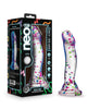 Indlæs billede i gallerifremviser, Blush Neo Elite Hanky Panky 7" Confetti Dildo - Glow in the Dark
