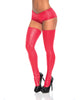 Afbeelding laden in Galerijviewer, Wet Look Thigh Highs Red O/S
