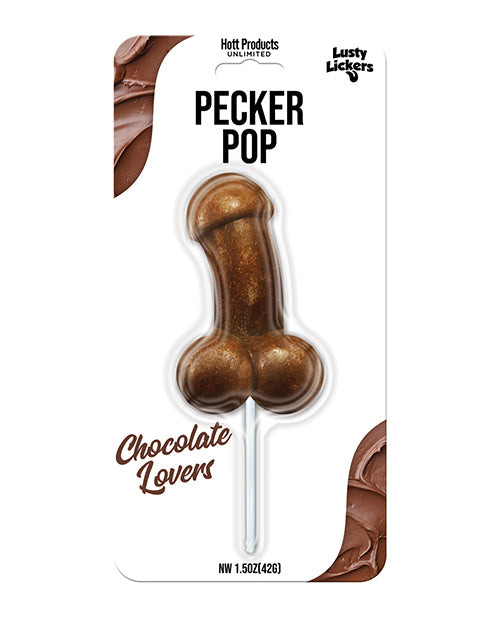 Penis Pop Chocolate Lovers Candy On A Stick Treat Deluxe