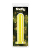 Load image into Gallery viewer, Firefly Thrill Glow in the Dark Dildo - Large - Yellow
