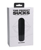 Indlæs billede i gallerifremviser, This Product Sucks Lipstick Suction Toy - Black
