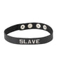 Carica l'immagine nel visualizzatore Galleria, Spartacus SLAVE Leather Collar - Black
