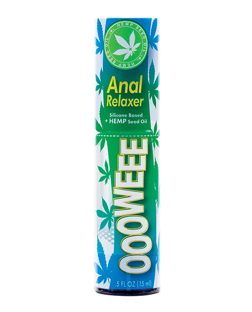 Ooowee Anal entspannendes Gleitmittel mit Hanfsamenöl - 0,5 oz