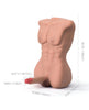 Load image into Gallery viewer, Atlas Torso Male Sex Doll with Flexible Dildo
