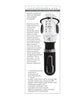 Indlæs billede i gallerifremviser, Zero Tolerance Thrill Ride Rechargeable Stroker - Black/Clear
