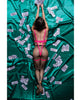 Încărcați imaginea în vizualizatorul Galerie, Role Play Striptease Seductress Set 4 piese Roz Aprins S/M
