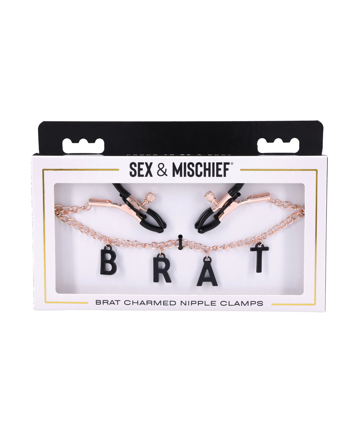 Sex & Mischief Brat Charmed Nipple Clamps