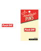 Załaduj obraz do przeglądarki galerii, Wood Rocket Fuck Off Enamel Pin
