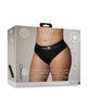 Load image into Gallery viewer, Shots Ouch Vibrating Strap On Thong w/Removable Rear Straps - Black XL/XXL
