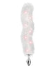 Load image into Gallery viewer, Foxy Tail Light Up Faux Fur Butt Plug - White
