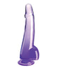 Carica l'immagine nel visualizzatore Galleria, King Cock Clear 10" Cock w/Balls - Purple
