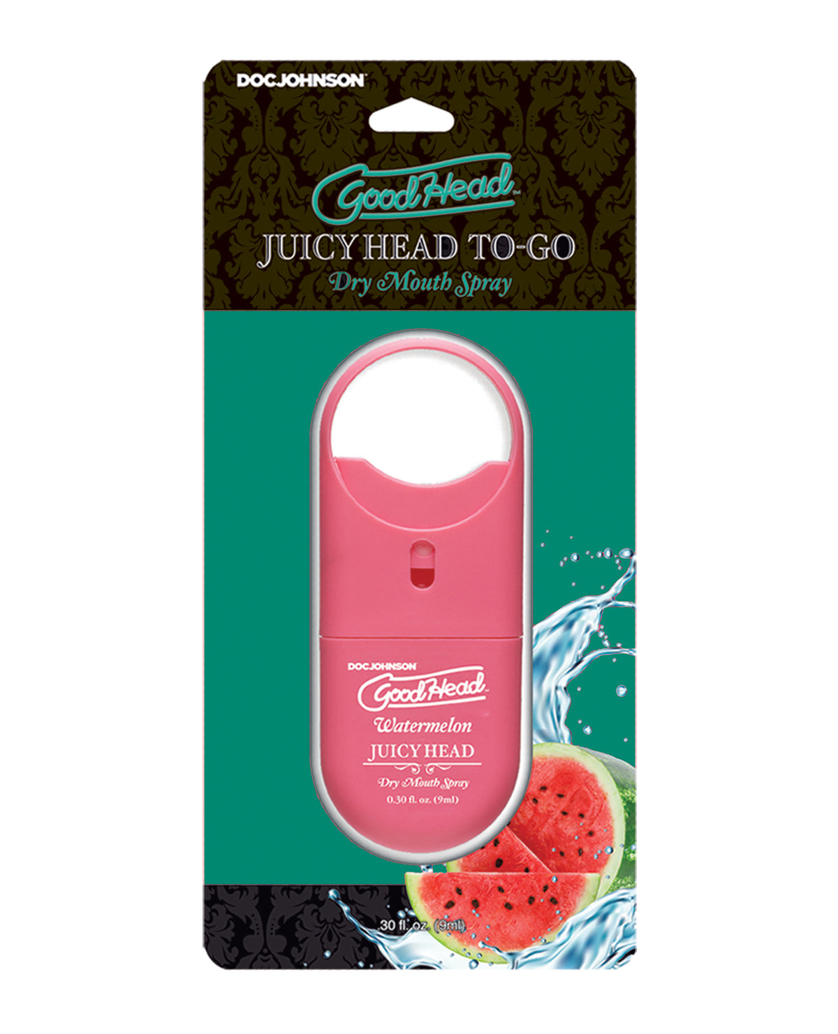 GoodHead Juicy Head Dry Mouth Spray To Go Watermelon Flavor
