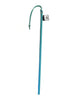 Carregar imagem no visualizador da Galeria, Spartacus 24" Leather Wrapped Cane - Baby Blue
