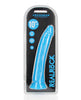 Załaduj obraz do przeglądarki galerii, Shots RealRock 10" Slim Dildo Glow in the Dark - Neon Blue
