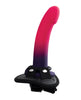 Lataa kuva gallerian katseluohjelmaan, VeDO Duo Silcone Dildo w/Harness - Pink/Purple
