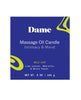 Charger l'image dans la visionneuse de la galerie, Dame Massage Oil Candle Wild Lust Lime Leaves White Peach
