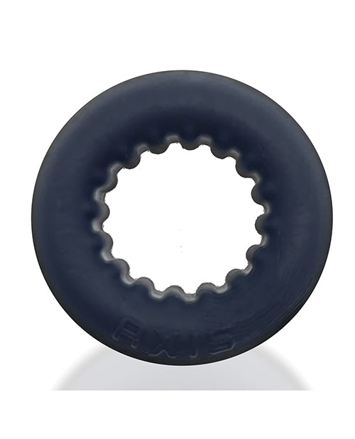 Oxballs Axis Rib Griphold Penisrengas - Black Ice