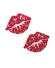 Ladda bilden i Galleri Viewer, Pastease Premium Sparkle Kissing Lips - Red O/S

