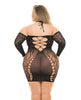 Load image into Gallery viewer, Pink Lipstick Animal Inside Dress Black QN
