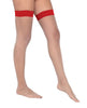 Load image into Gallery viewer, Colored Silicone Stay Up Stockings Red O/S

