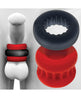 Load image into Gallery viewer, Oxballs UltraCore Ball Stretcher w/Axis Ring - Red Ice
