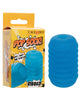 Cargue la imagen en el visor de la galería, Pop Sock! Ribbed Masturbator - Blue
