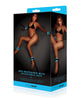 Load image into Gallery viewer, WhipSmart Glow in the Dark Bed Restraints w/Adjustable Cuffs - Blue
